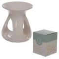 Kominek ceramiczny 10,5 x 9,5 x 9,5 (biały) z opakowaniem