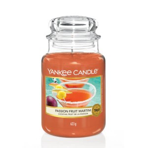 Świeca Yankee Candle Passion Fruit Martini, duży słoik (623g)
