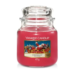 Świeca Yankee Candle Christmas Eve, średni słoik (104g)