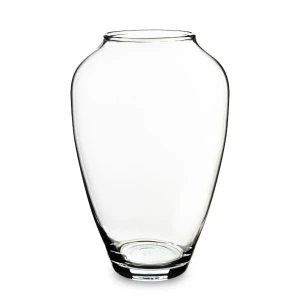 Wazon szklany 24 x 14 x 14 cm (przezroczysty)