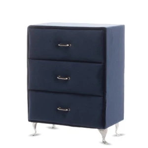 Szkatułka na biżuterię Komoda 19,5 x 15 x 9,5 cm (granatowa)