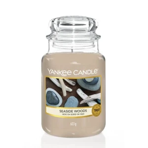 Świeca Yankee Candle Seaside Woods, duży słoik (623g)