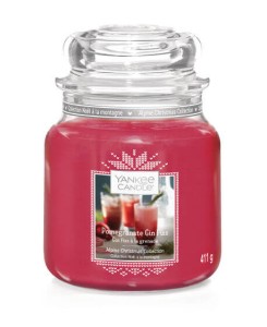 Świeca Yankee Candle Pomegranate Gin Fizz, średni słoik (411g)