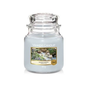 Świeca Yankee Candle Water Garden, średni słoik (411g)