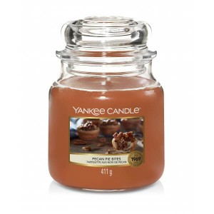 Świeca Yankee Candle Pecan Pie Bites, średni słoik (411g)