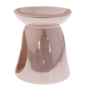 Kominek porcelanowy 10 x 12 x 10 cm (różowy)