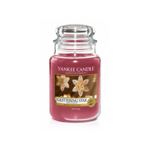 Świeca Yankee Candle Glittering Star, duży słoik (623g)