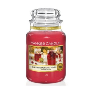 Świeca Yankee Candle Christmas Morning Punch, duży słoik (623g)