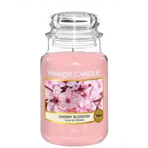 Świeca Yankee Candle Cherry Blossom, duży słoik (623g)