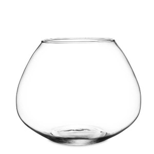 Wazon szklany 25 x 30 x 30 cm (przezroczysty)