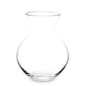 Wazon szklany 22 x 18 x 18 cm (przezroczysty)