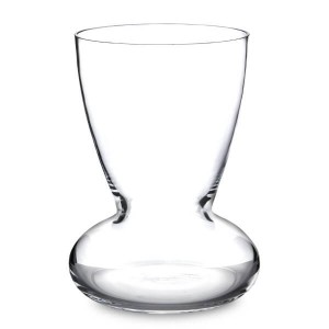 Wazon szklany 22 x 16 x 16 cm (przezroczysty)