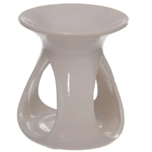 Kominek ceramiczny 10,5 x 9,5 x 9,5 (biały)