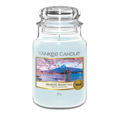 Świeca Yankee Candle Majestic Mount Fuji, duży słoik (623g)