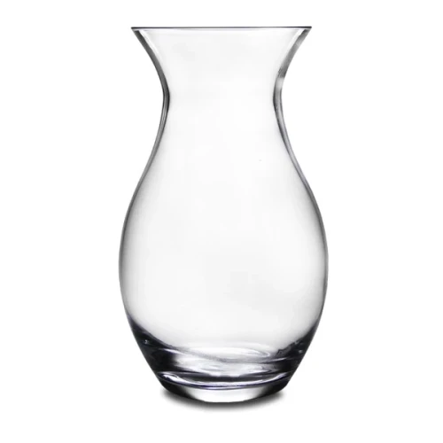 Wazon szklany 24 x13,5 x 13,5 cm (przezroczysty)