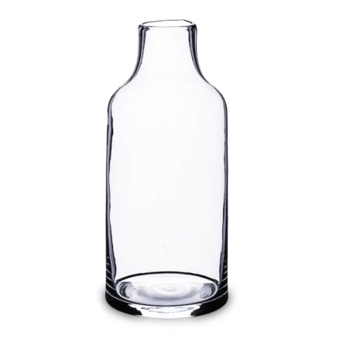 Wazon szklany 28 x 11 x 11 cm (przezroczysty)