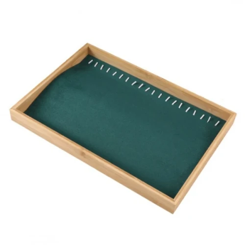 Ekspozytor na biżuterię Ramka 24,5 x 35 cm (zielony)