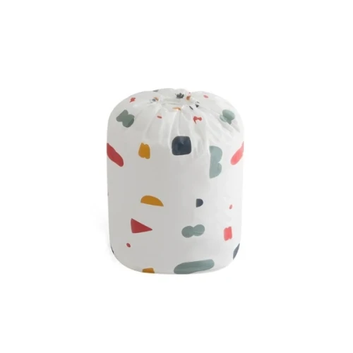 Materiałowy pojemnik worek Figury 140 x 60 x 60 cm (biały)