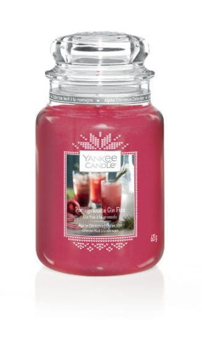 Świeca Yankee Candle Pomegranate Gin Fizz, duży słoik (623g)