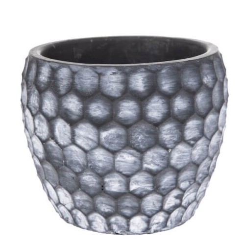 Osłonka betonowa 13 x 16,5 x 16,5 cm (grafitowa, plaster miodu)