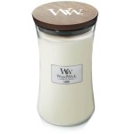 Świeca WoodWick Linen, duża (609g)