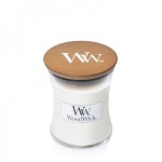 Świeca WoodWick Linen, mała (85g)