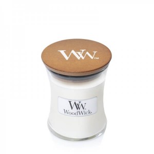 Świeca WoodWick Linen, mała (85g)