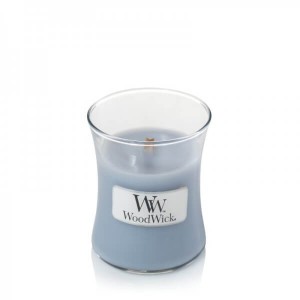 Świeca WoodWick Soft Chambray, mała (85g)
