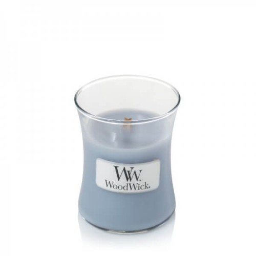 Świeca WoodWick Soft Chambray, mała (85g)