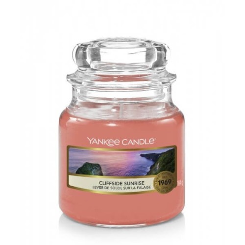 Świeca Yankee Candle Cliffside Sunrise, mały słoik (104g)