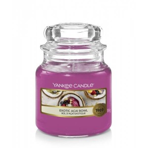Świeca Yankee Candle Exotic Acai Bowl, mały słoik (104g)