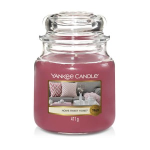 Świeca Yankee Candle Home Sweet Home, średni słoik (411g)