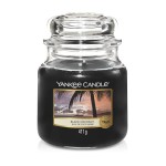 Świeca Yankee Candle Black Coconut, średni słoik (411g)