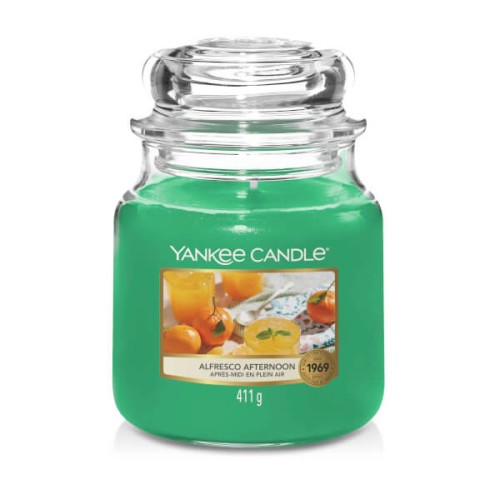 Świeca Yankee Candle Alfresco Afternoon średni słoik (411g)