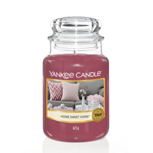 Świeca Yankee Candle Home Sweet Home duży słoik (623g)