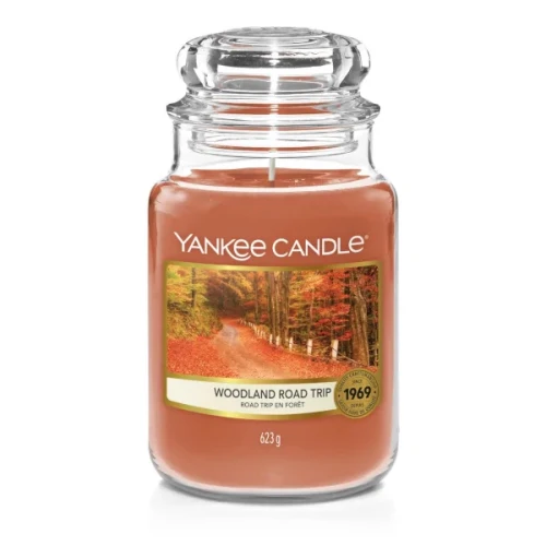 Świeca Yankee Candle Woodland Road Trip, duży słoik (623g)