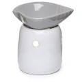 Kominek ceramiczny Muszla 11,5 x 11 x 9,5 (biały)