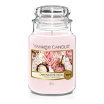 Świeca Yankee Candle Christmas Eve Cocoa, duży słoik (623g)