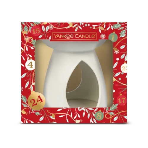 Zestaw Yankee Candle Countdown to Christmas kominek + 3 woski