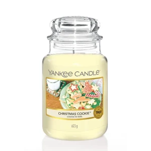 Świeca Yankee Candle Christmas Cookie, duży słoik (623g)