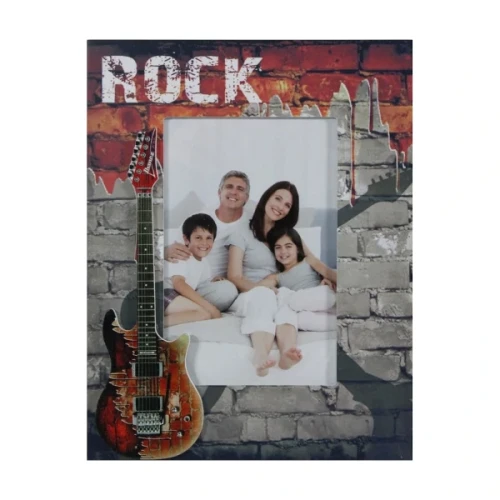 Drewniana ramka na zdjęcia Rock 10 x 15 cm