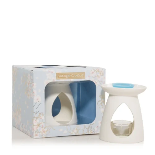 Zestaw Yankee Candle Sakura Blossom Festival kominek + 3 woski