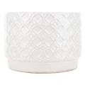 Osłonka ceramiczna 10,5 x 14,5 x 14,5 cm (biała)_przybliżenie