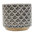 Osłonka ceramiczna 10,5 x 12,5 x 12,5 cm (brązowa)_przybliżenie
