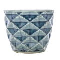 Osłonka ceramiczna 11 x 14 x 14 cm (granatowa)_przybliżenie