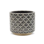 Osłonka ceramiczna 10,5 x 12,5 x 12,5 cm (brązowa)