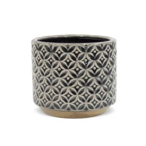 Osłonka ceramiczna 10,5 x 12,5 x 12,5 cm (brązowa)