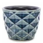 Osłonka ceramiczna 11 x 14 x 14 cm (granatowa)