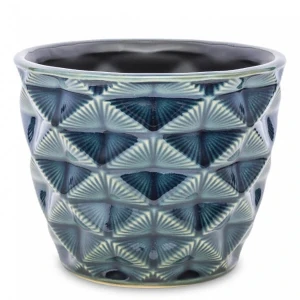 Osłonka ceramiczna 11 x 14 x 14 cm (granatowa)