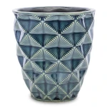 Osłonka ceramiczna 14 x 13,5 x 13,5 cm (granatowa)